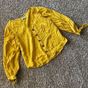 Urban Outfitters Linen Blouse